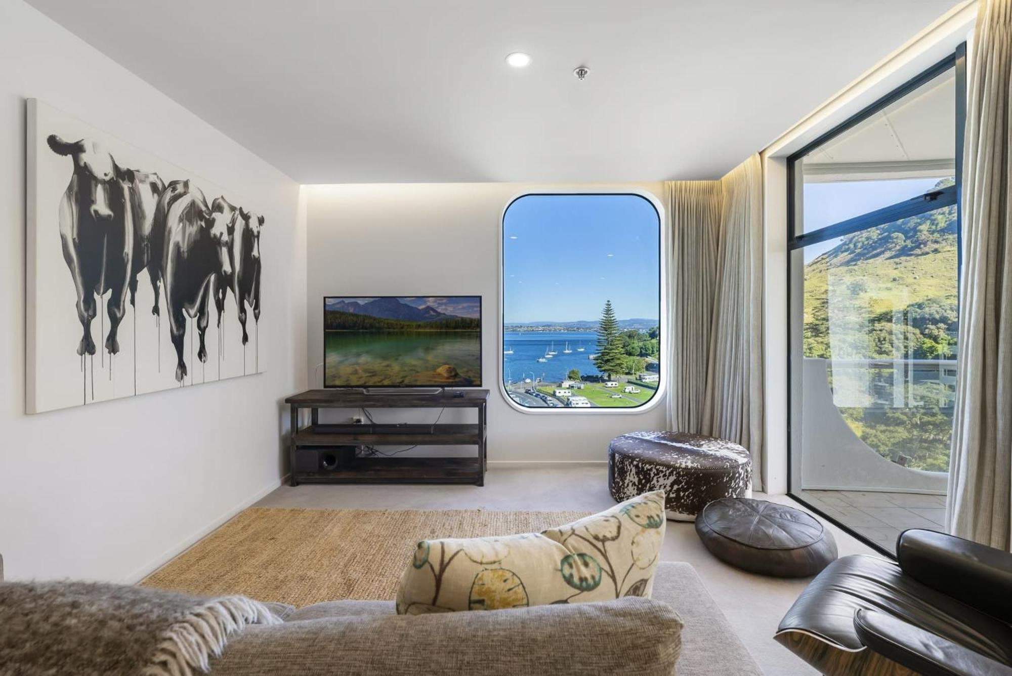 Appartement Oceanside Marine Pde Magic à Mount Maunganui Extérieur photo